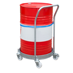 Chariot porte-fût de 200 litres galvanisé à chaud diamètre 610 mm