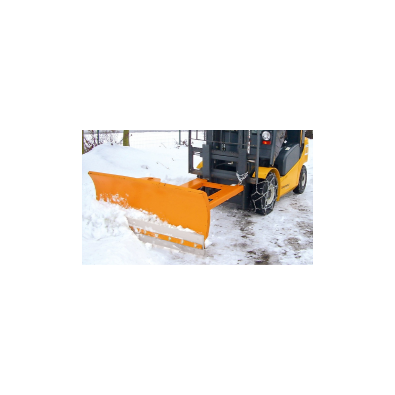 Pelle Lame à neige FOURCHES CHARIOT ELEVATEUR avec racloir en acier LARGEUR 2M10 Pelle Lame à neige FOURCHES CHARIOT ELEVATEUR avec racloir en acier LARGEUR 2M10