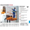 NACELLE DE SECURITE TRAVAUX REPARATION ENTRETIEN GRANDE HAUTEUR SUR CHARIOT ELEVATEUR NACELLE DE SECURITE TRAVAUX REPARATION ENTRETIEN GRANDE HAUTEUR SUR CHARIOT ELEVATEUR