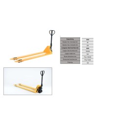 Transpalette manuel fourches longues 2m00 CHARGE 2T