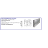 Réhausse aluminium avec rail acier intégré longueur 2M70 pour remorque camion Réhausse aluminium avec rail acier intégré longueur 2M70 pour remorque camion