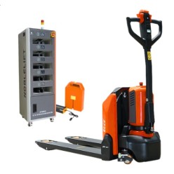 STOCKMAN Transpalette électrique lithium 1500kg - Intensif avec station de charge batteries lithium