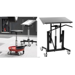 Table de travail mobile réglable ESD - Pupitre ESD