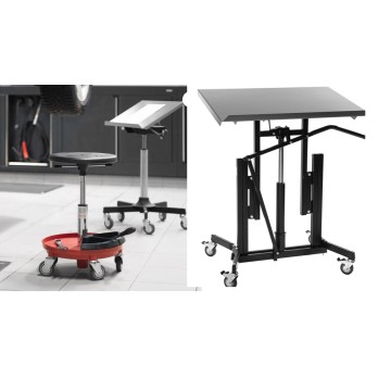 Table de travail mobile réglable ESD - Pupitre ESD