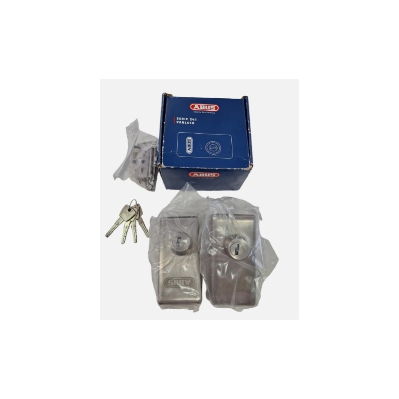 Antivol de VL fourgon camionnette ABUS VANLOCK 241 242 latéral et arrière