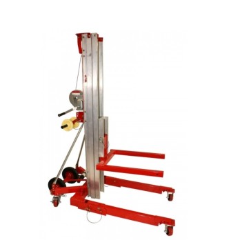 Gerbeur manuel télescopique GRANDE HAUTEUR 3m50 charge 350 kg