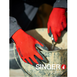 GANTS DE PROTECTION MANUTENTION SOUPLES LATEX MOUSSE NYM13LAT