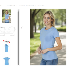 T-shirt FEMME manches courtes TIFFANY