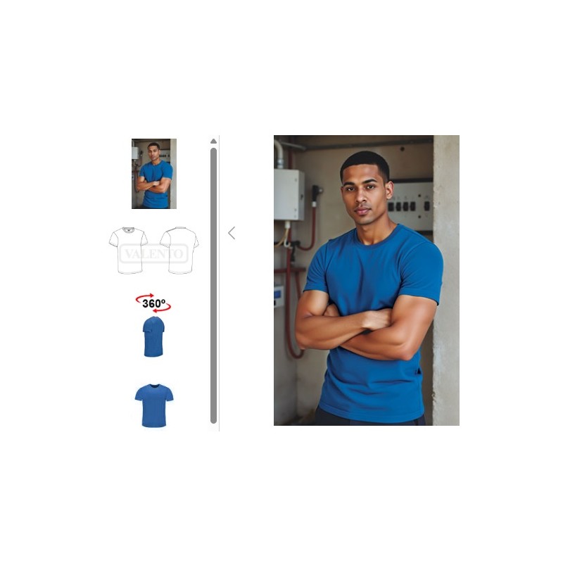 T-shirt manches courtes WAVE homme coton T-shirt manches courtes WAVE homme coton