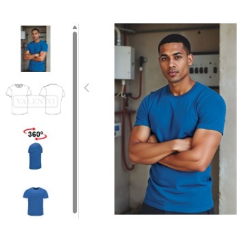 T-shirt manches courtes WAVE homme coton