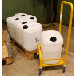 Chariot porte bidon