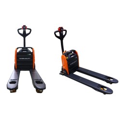 Transpalette électrique PTE15NPRO 1,5 tonne usage intensif et batterie lithium de 40 Ah stockman