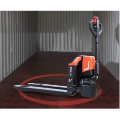 Transpalette électrique EMBARQUE BATTERIE lithium ATOM 1T5