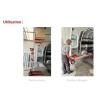 Gerbeur manuel embarqué pliant aluminium hauteur MAXI 2M50 charge 181 kg