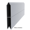 Profil de Réhausse de camion aluminium 6600 mm hauteur 140 mm Profil de Réhausse de camion aluminium 6600 mm hauteur 140 mm