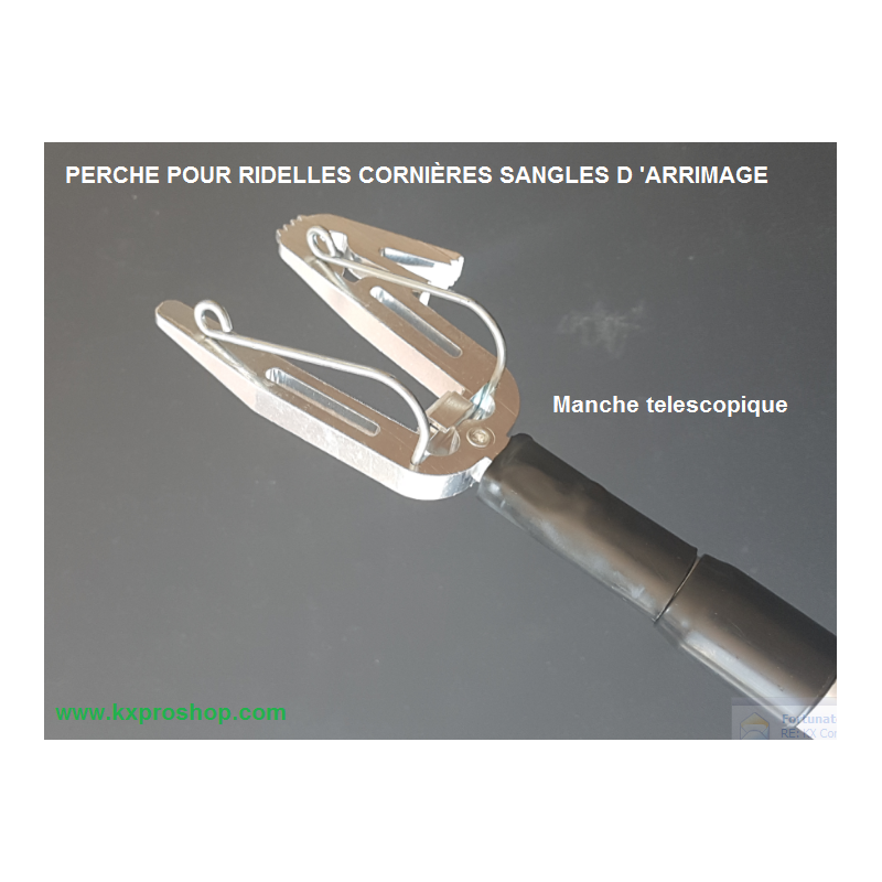 Perche d'arrimage Multi fonctions LONGUE pour Coins, Cornières , Ridelles