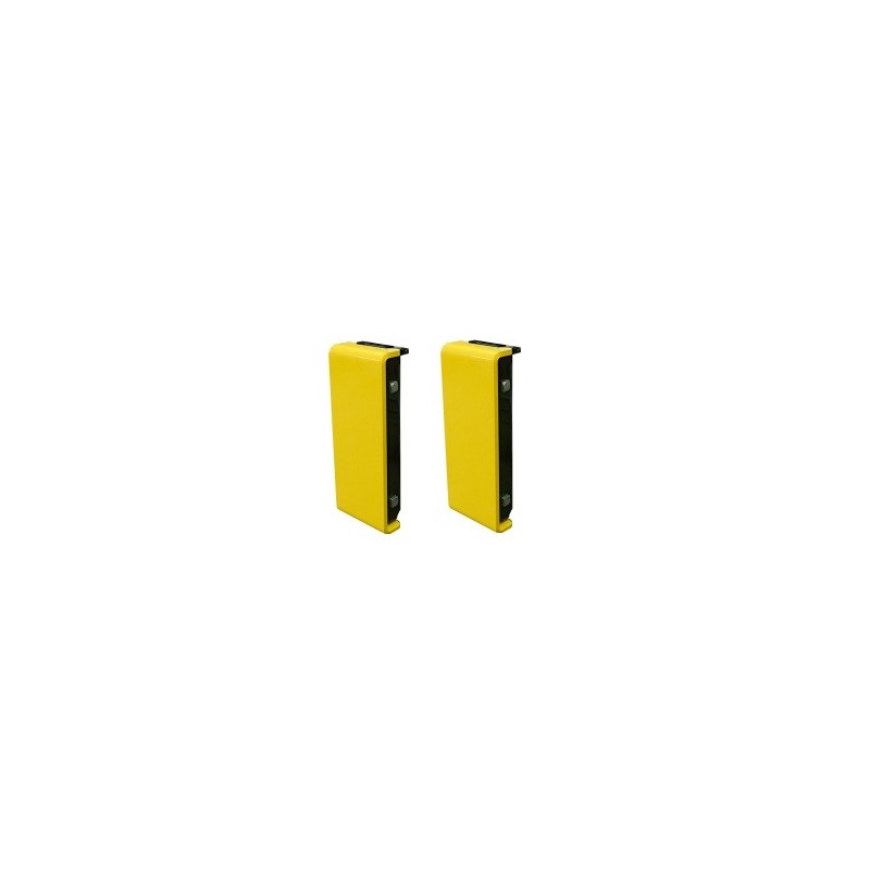 PAIRE DE BUTOIRS FIXES BAS Facade acier 550x220x103 mm