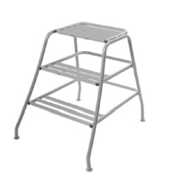 Marchepied professionnel 3marches en acier charge 150 kg