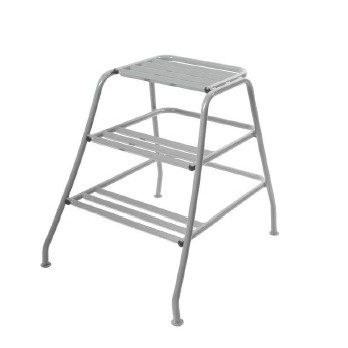 Marchepied professionnel 3marches en acier charge 150 kg