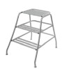 Marchepied professionnel 3marches en acier charge 150  kg