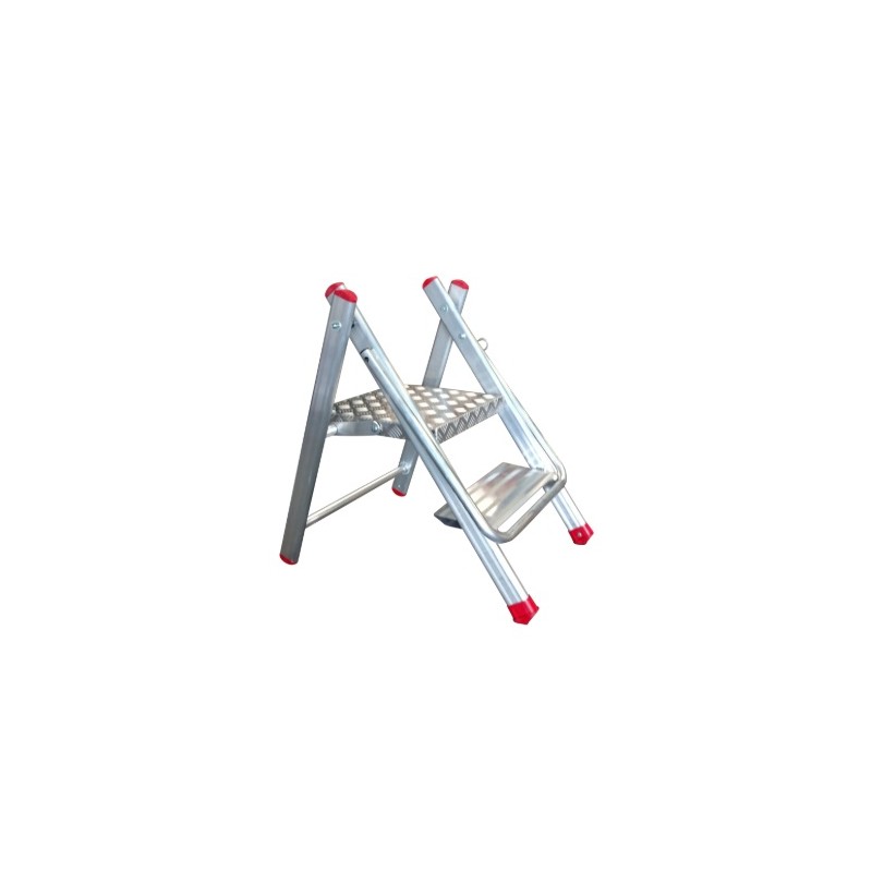 Marchepied aluminium pliant 2 marches Professionnel charge maxi 150 kg