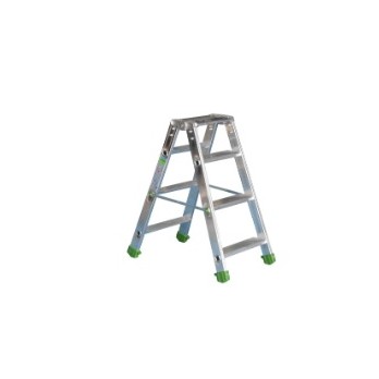 Escabeau professionnel pliant alu 4 marches charge 150 kg