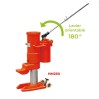 Cric Lève charges monobloc à patte 25000 kg HM250 SUR ROULETTES Cric Lève charges monobloc à patte 25000 kg HM250 SUR ROULETTES