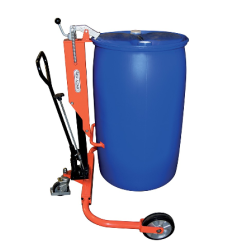 Chariot porte-fût 220 litres à rebord 300 kg dt300