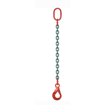 Élingue chaîne 1 brin 1 crochets à verrouillage automatique charge 5T3 longueur 2M50