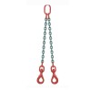 élingue chaine 2 brins 4t25 crochets verrouillage automatique tournants longueur 3M00