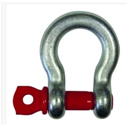 MANILLE LYRE ACIER HAUTE RESISTANCE AXE A OEIL DIAMETRE 36 MM CMU 12000 KG