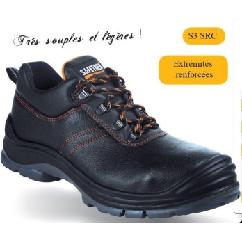 Chaussure basse cuir -emb composite