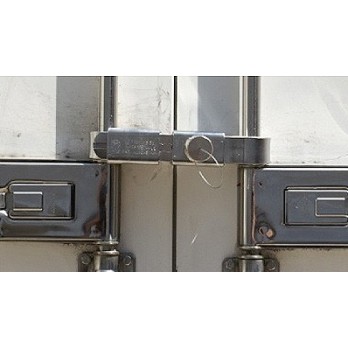 Antivol de portes de  container maritime à clé DOOR BARRIER - sécurité des containers à l'export / barre antivol de container