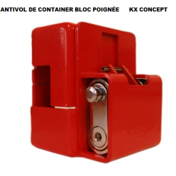 Antivol de container BLOC Poignée Cadenas ABLOY