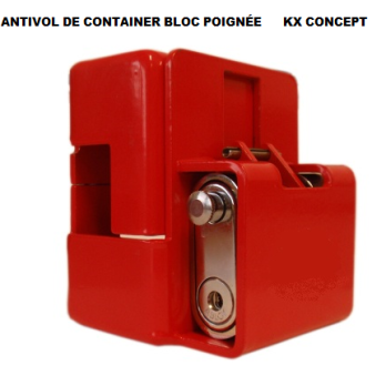 Antivol de container BLOC Poignée Cadenas ABLOY