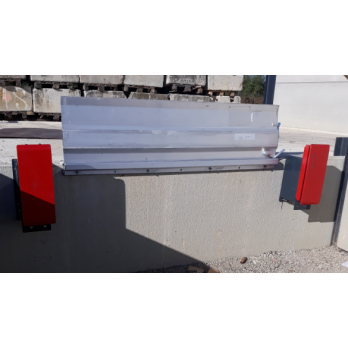 pont de chargement alu articule Lxl:410x1500 mm charge 4000 kg Deniv -50/+50 mm poids 23 kg - sangle
