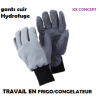 Gants de travail Thermique  FRIGO Cuir Hydrofuge -gant de travail en congélateur