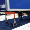 Tréteau de quai 15 tonnes sécurité anti basculement des remorques poids-lourds
