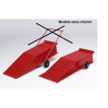 Cales de surélévation pour quai charge 12T hauteur 250 mm ( paire ) FIXE Sans Chariot
