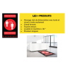 Tapis de sol distanciation sociale anti COVID 19 Tapis de sol distanciation sociale anti COVID 19