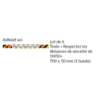 Bandes de marquage au sol anti propagation covid 19 autocollantes Distances de sécurité 700x150 mm jaune et noire x 6 Bandes de marquage au sol anti propagation covid 19 autocollantes Distances de sécurité 700x150 mm jaune et noire x 6