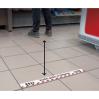 Rouleau adhésif de Bande au sol veuillez garder vos distances marquage au sol anti propagation covid 19