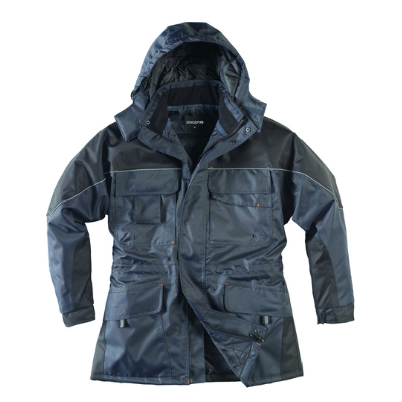 Parka De Travail VITO - Imperméable, Chaude Et Ultra-pratique Pour Les Chantiers (Taille XXL)