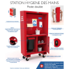 Station hygiène des mains anti COVID19 Station hygiène des mains anti COVID19