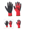 Gants de manutention A174 - Gant Latex Flex Grip rouge et noir