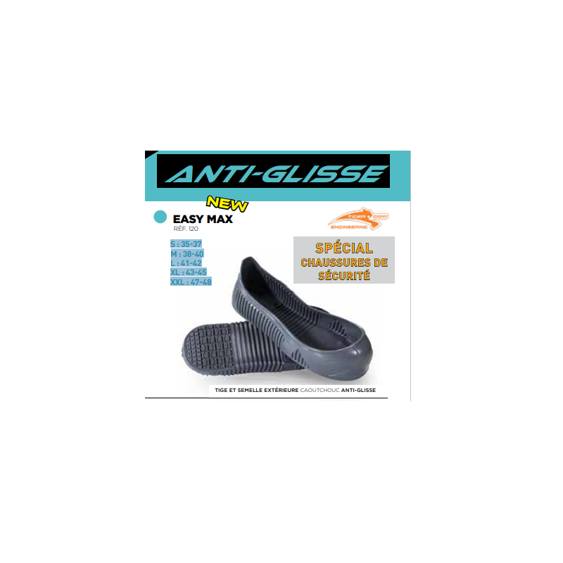 Sur-chaussures antiglisse VISITEUR EASY MAX