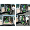 Gerbeur électrique embarqué AUTONOME pour véhicule utilitaire autonome dans camion charge 550 kg hauteur de levée 800 mm