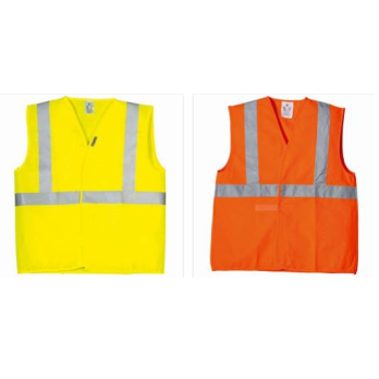 Gilet de sécurité Haute visibilité double bande YARD jaune ou orange