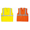 Gilet de sécurité Haute visibilité double bande YARD jaune ou orange