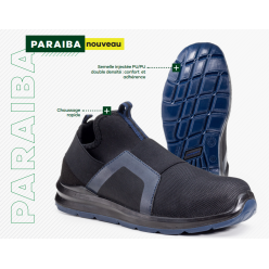 Chaussures de sécurité sans lacets PARAIBA S1P